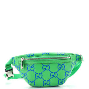 Gucci Small Belt Bag GG Embossed Perforated Leather